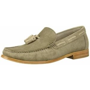 Driver Club USA Hampton Suede Tassel Tan Loafers